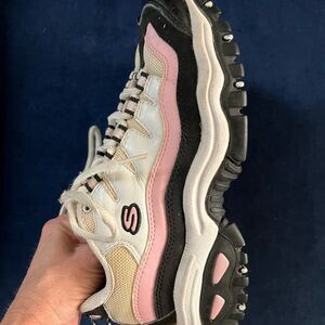 Skechers Sport Pink and White Shoes Sz 6.5